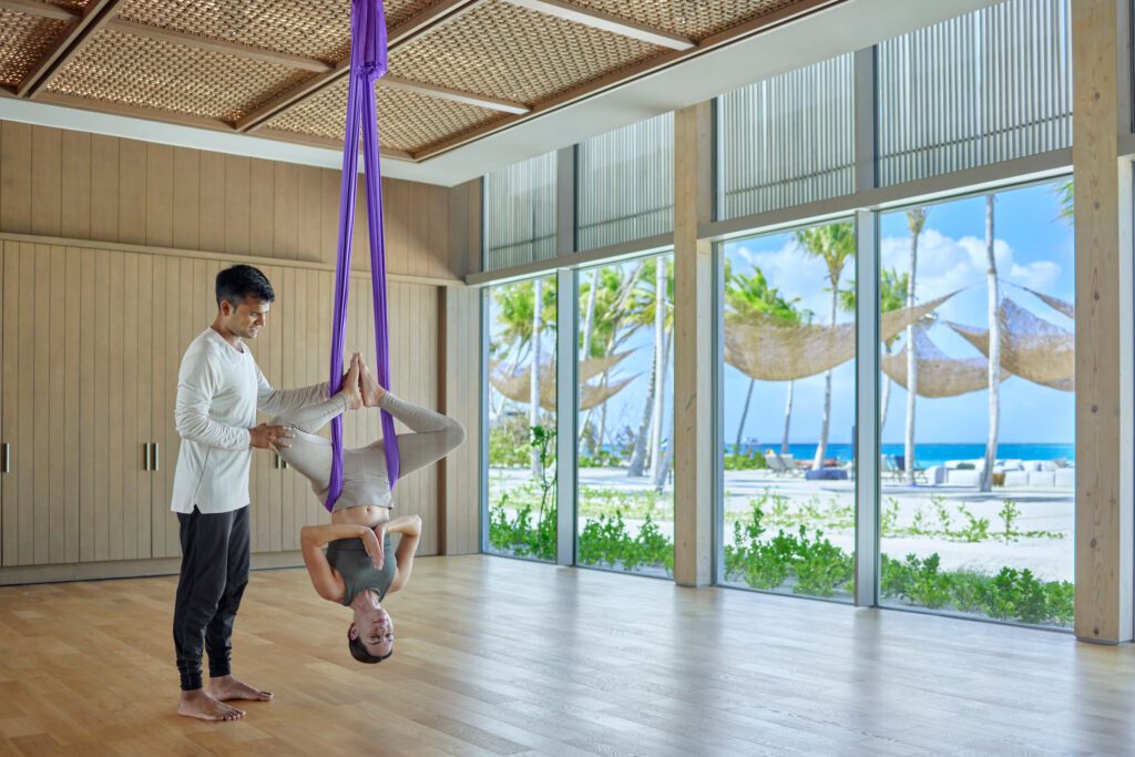 The Ritz-Carlton Maldives, Fari Islands - Aerial Yoga