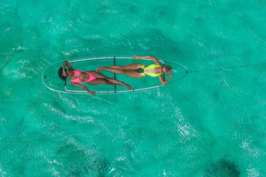 kayaking at mango house