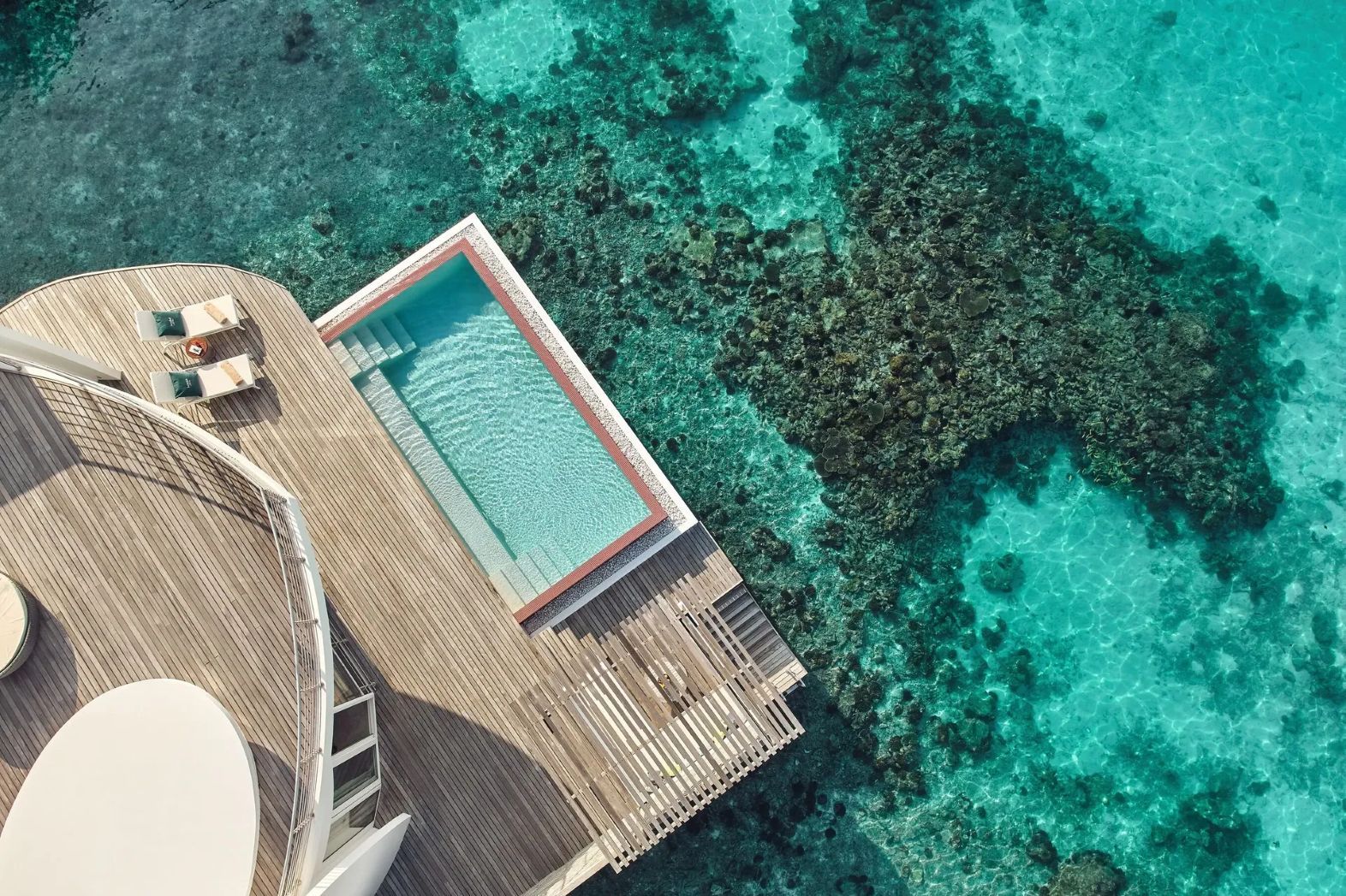 Grand Lagoon Villa wih Pool - romantic Villas in the maldives