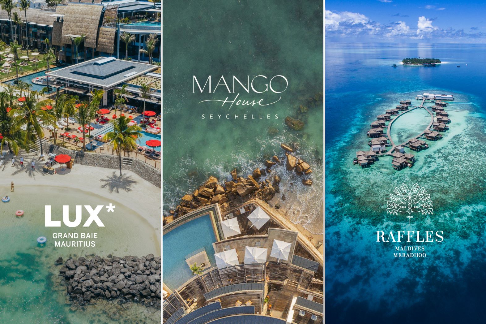 Highlights of the Month: LUX* Grand Baie, Raffles Maldives Meradhoo & Mango House Seychelles