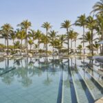 Lux Belle Mare Pool Palms