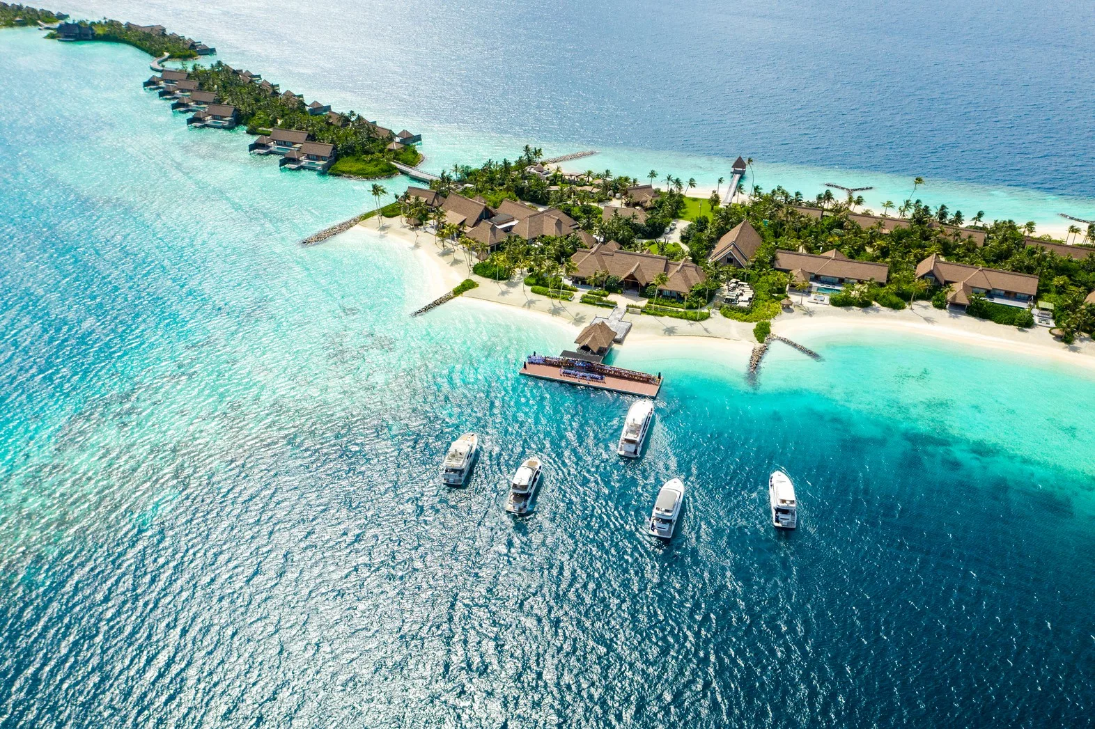 waldorf astoria maldives ithaafushi arrival pier