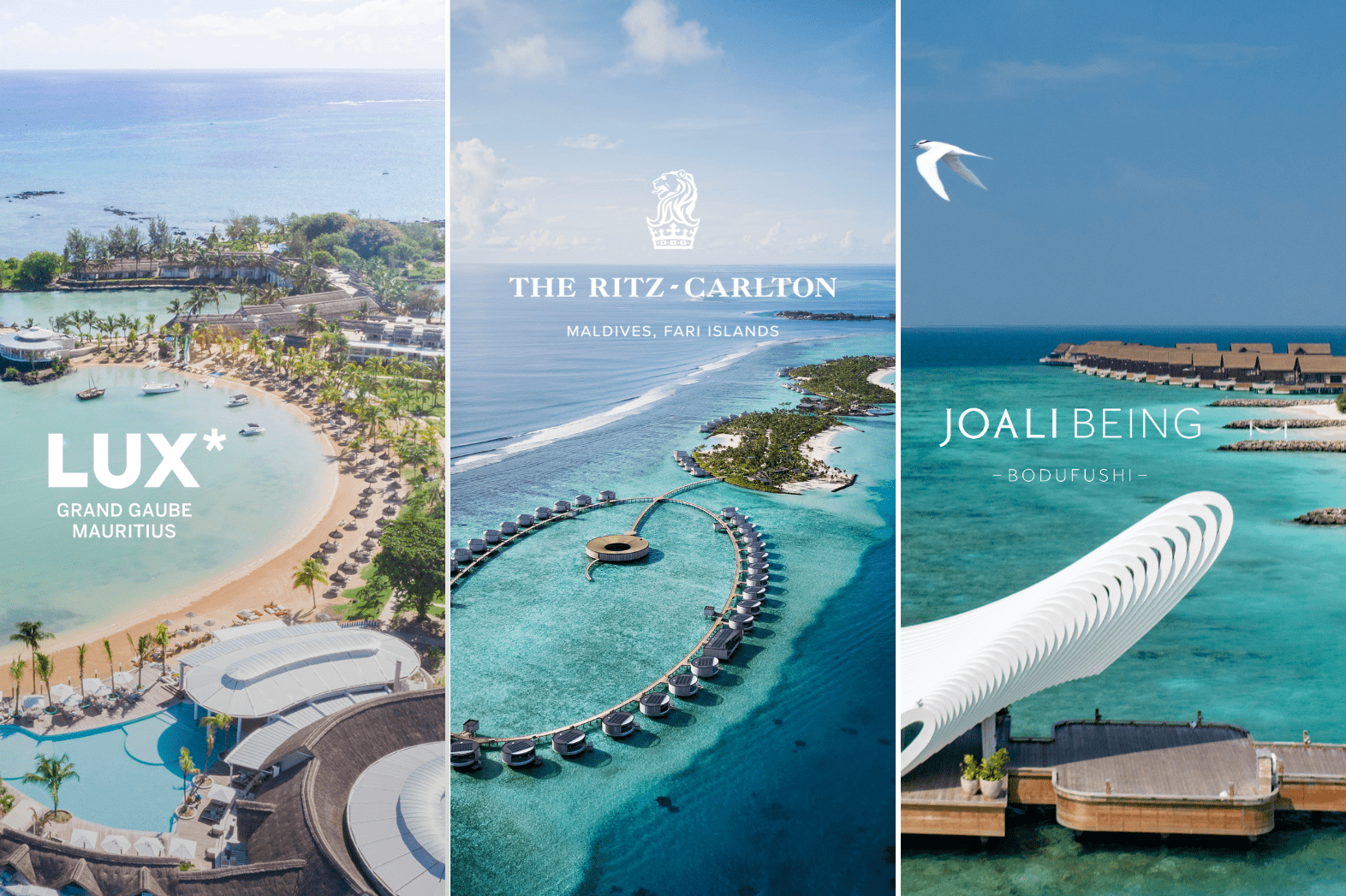 Highlights of the Month: LUX* Grand Gaube Mauritius, The Ritz-Carlton Maldives & JOALI BEING