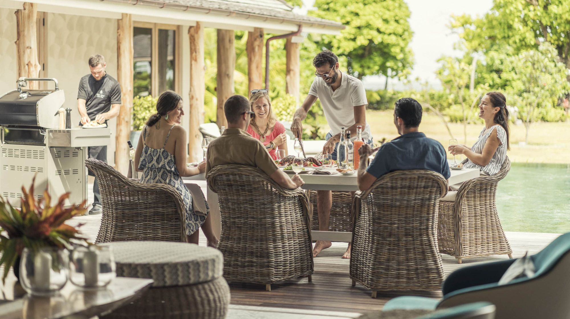 In-Villa Dining