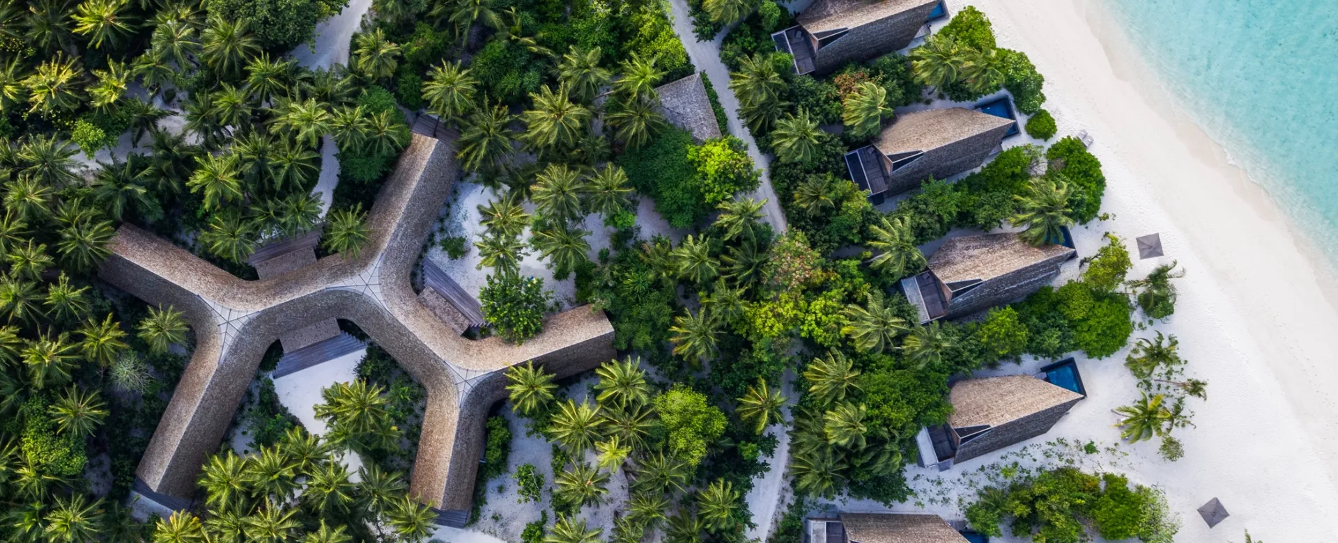 Vommuli House and Beach Villas - Aerial