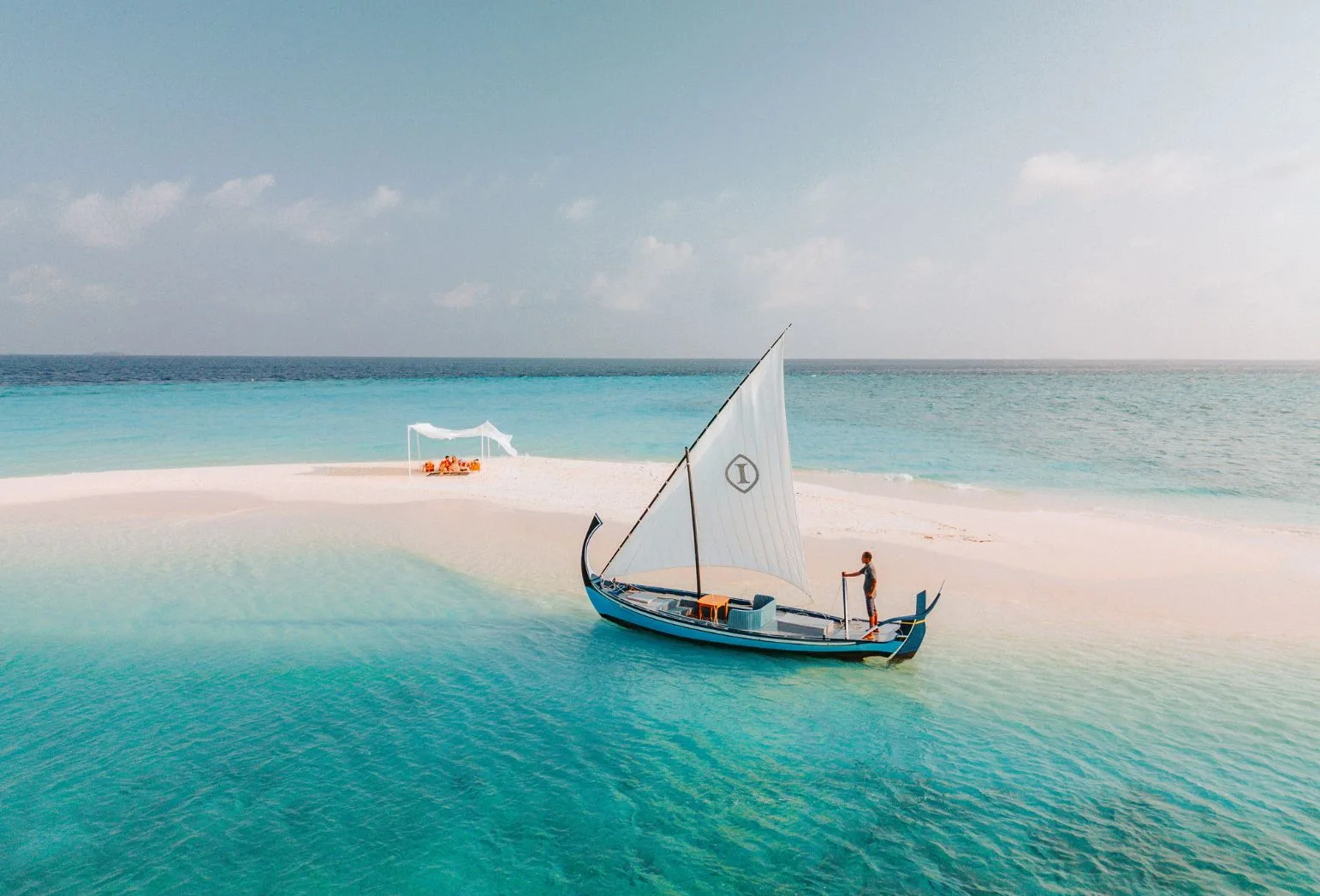 Sandbank Picnic in the Maldives