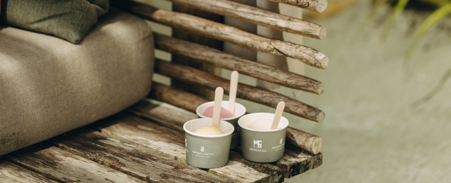 MINIMAL at The Ritz-Carlton Fari Islands IceCreams