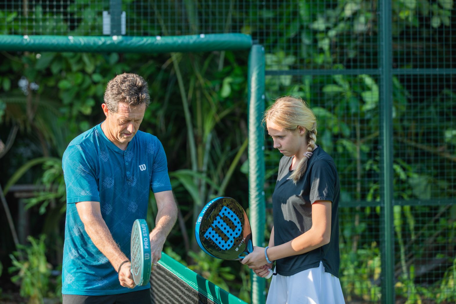 Jonas Bjorkman Padel Tennis at Soneva Fushi