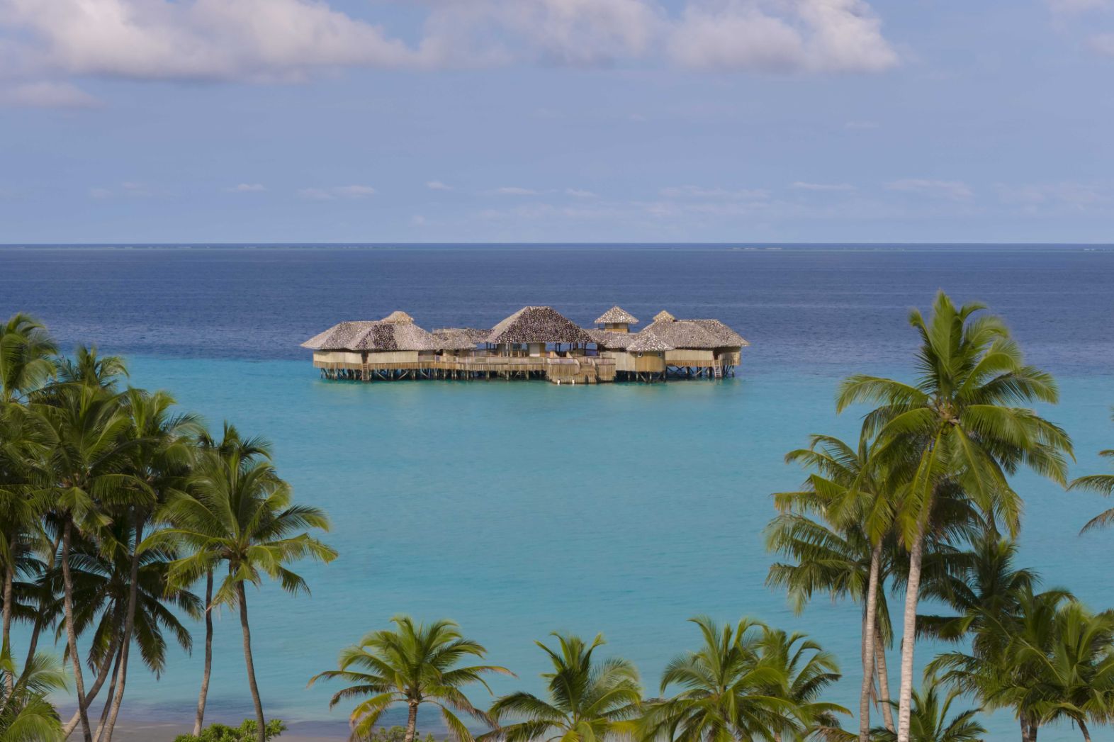 Soneva Secret - Aerial and Villas