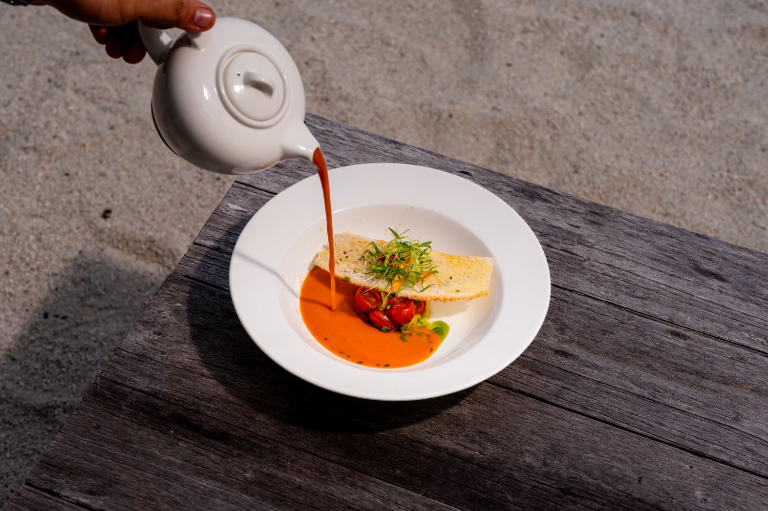 dining food so maldives