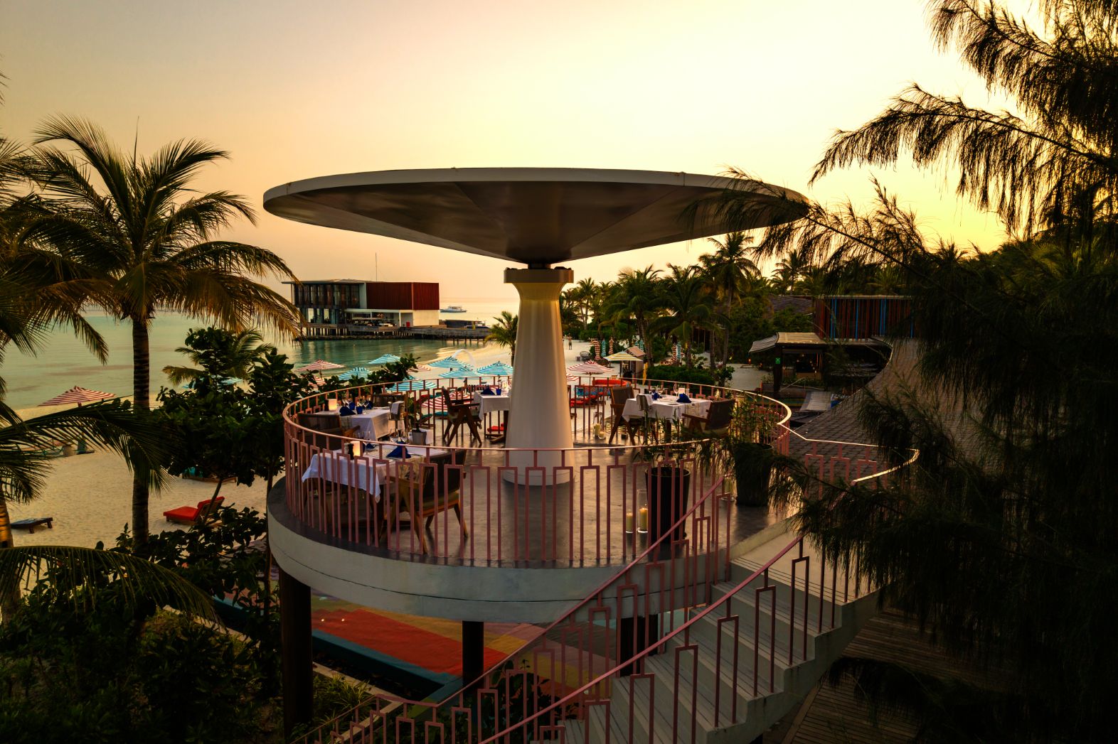 Sky Dining at SO Maldives