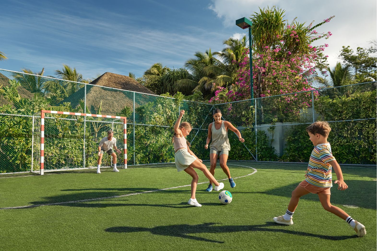 JOALI Maldives - Joys of JOALI - Family Football Match