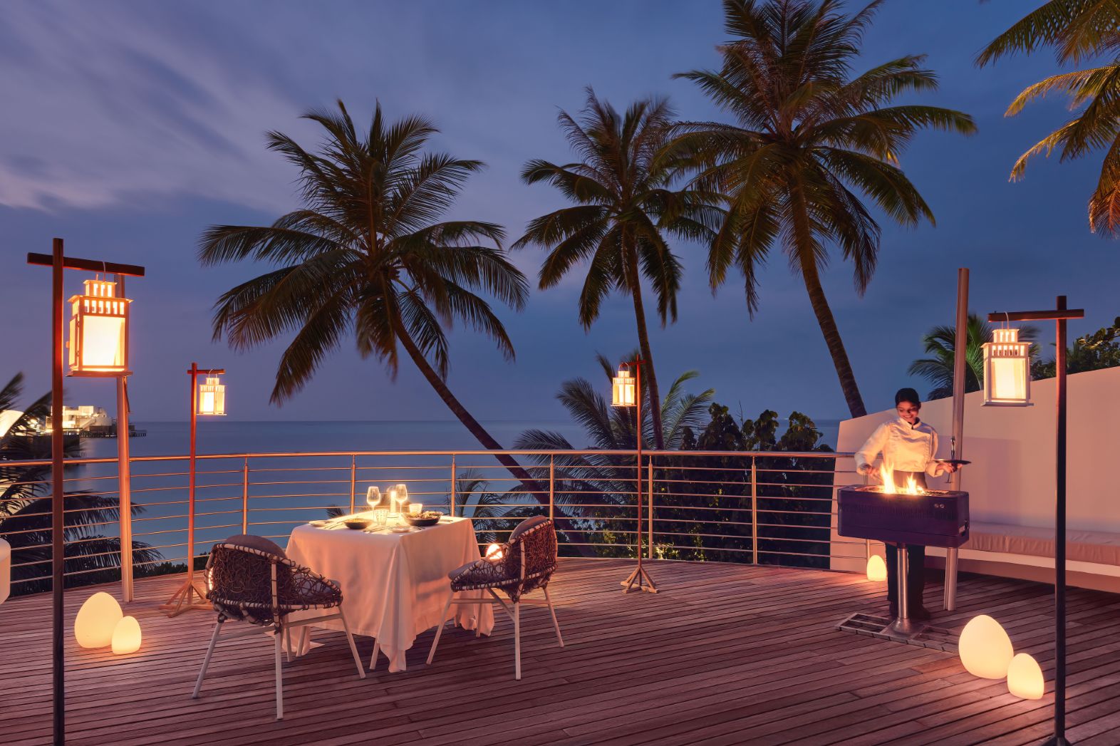 Jumeirah Maldives - Private Rooftop Dinner with Chef
