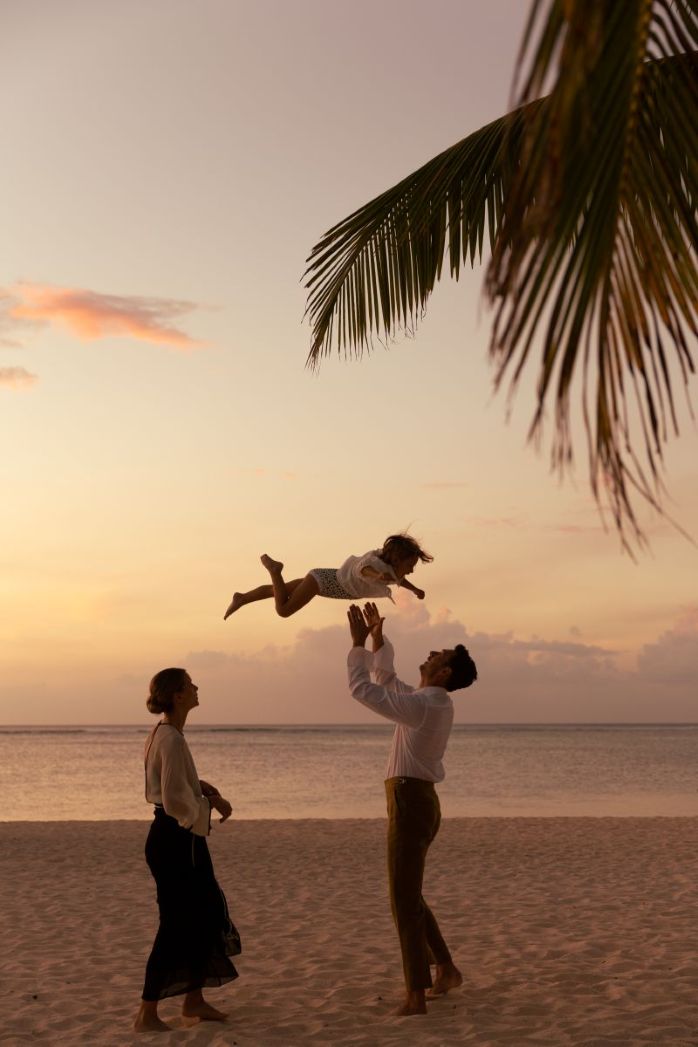 EID Family Moments sunset