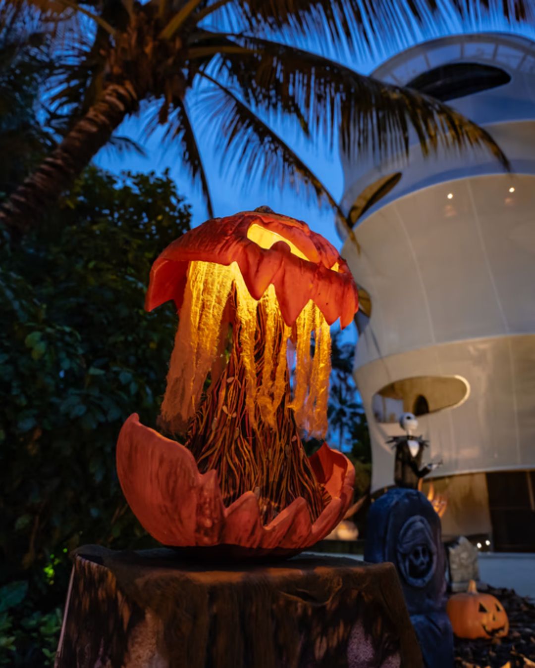 A Vampire-Themed Halloween on a Private Island