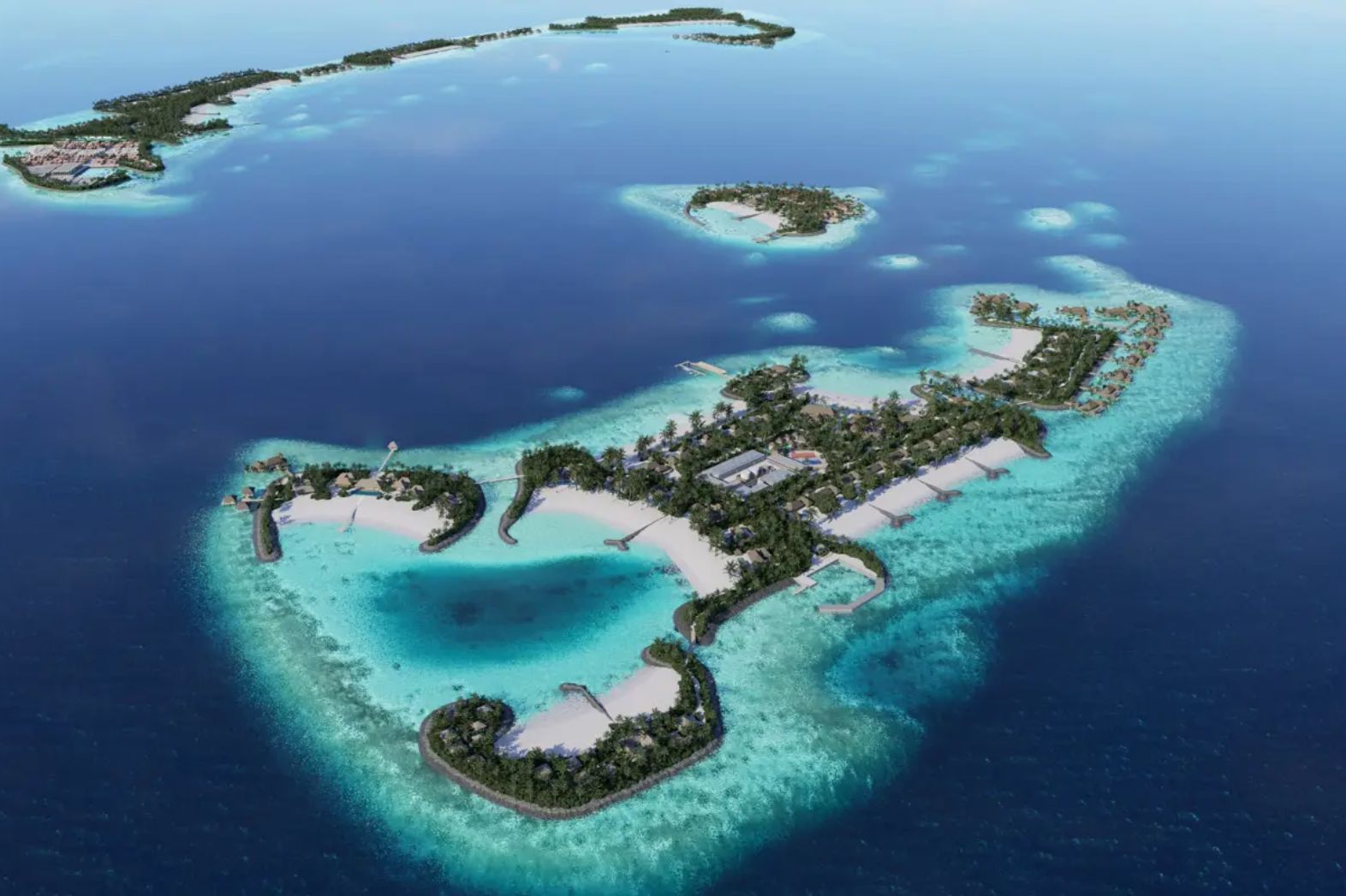 Maxx Royal Maldives aerial