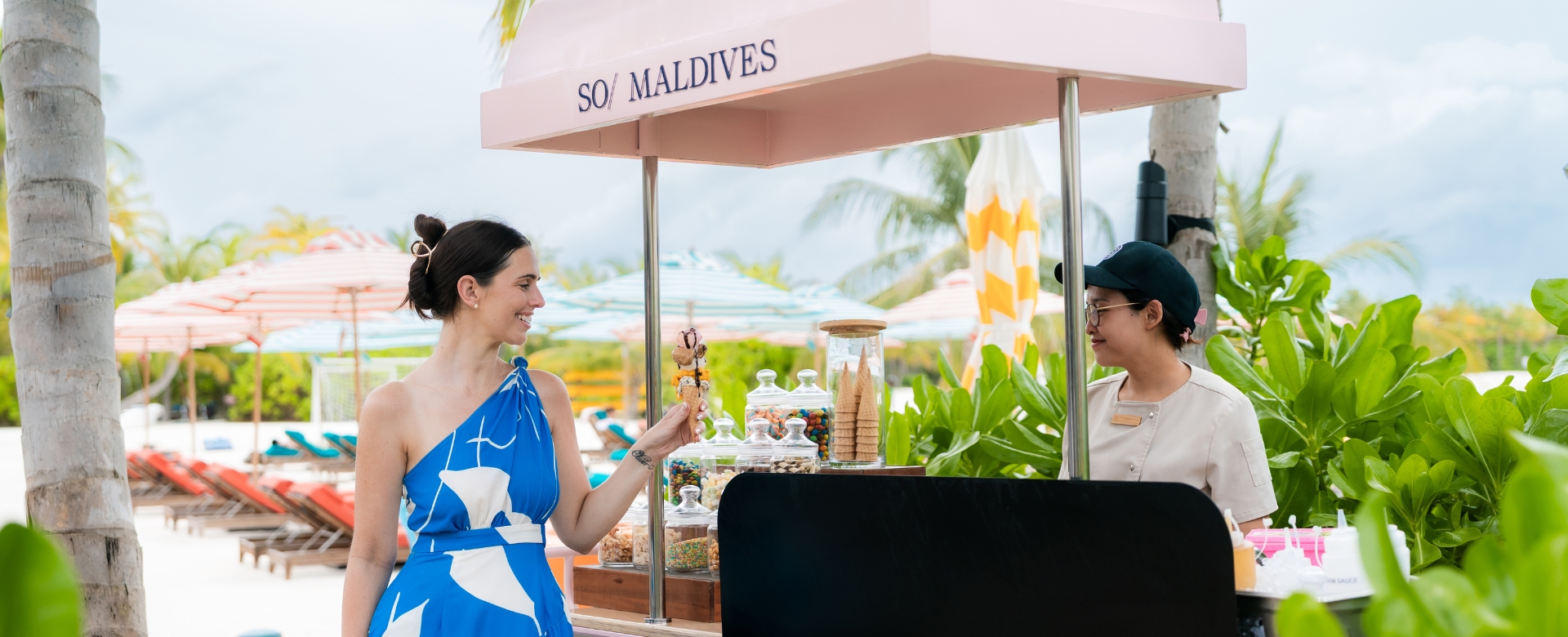 SO Maldives Introduces a New Poolside Ice Cream Experience