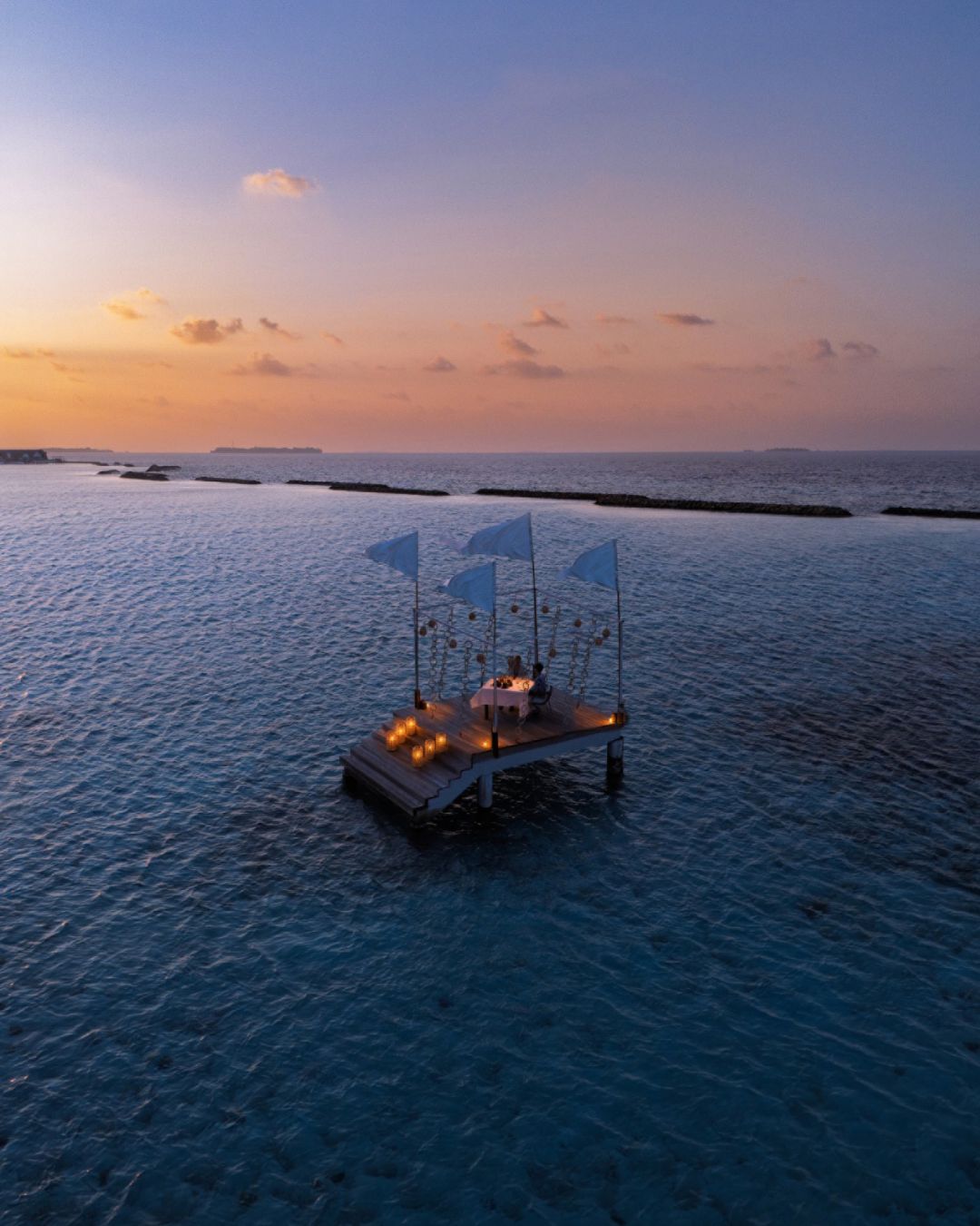 Four Seasons Landaa Giraavaru_Mid-Ocean Dinner