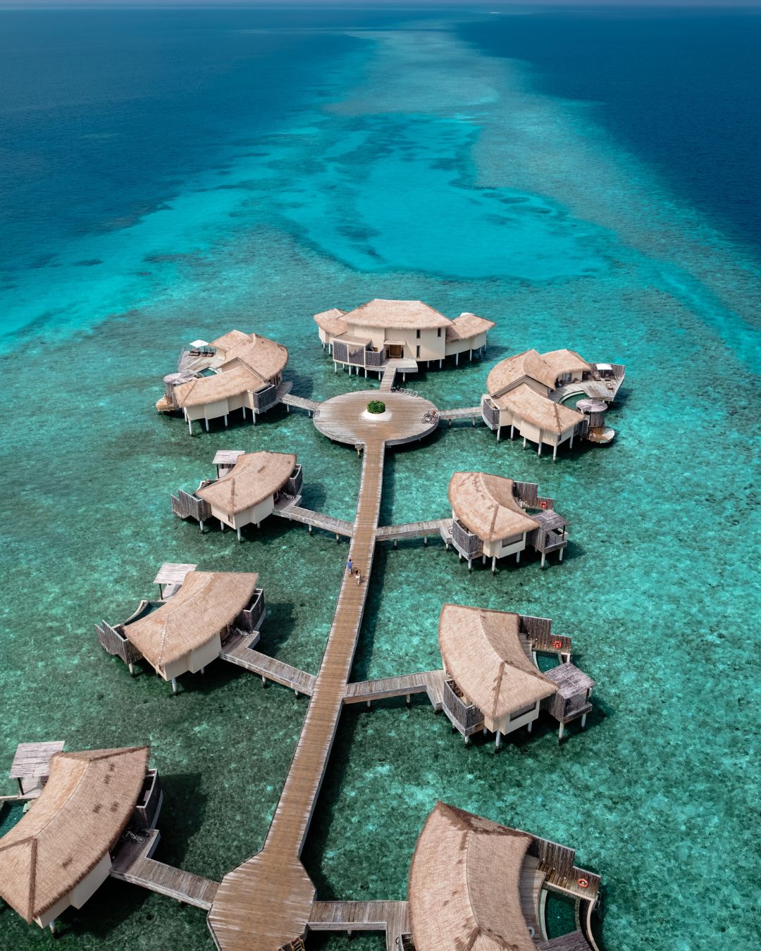 Overwater Pool Villas